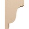 Ekena Millwork 10"W x 20"D x 30"H Classic Newport Rough Cedar Woodgrain TimberThane Corbel, Primed Tan CORUR10X20X30NEWRCPR - alternate 4